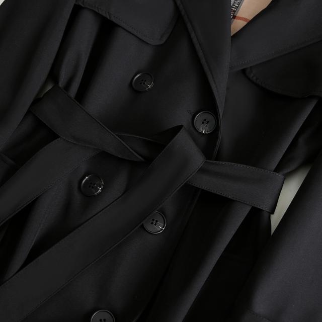 black spring coat womens