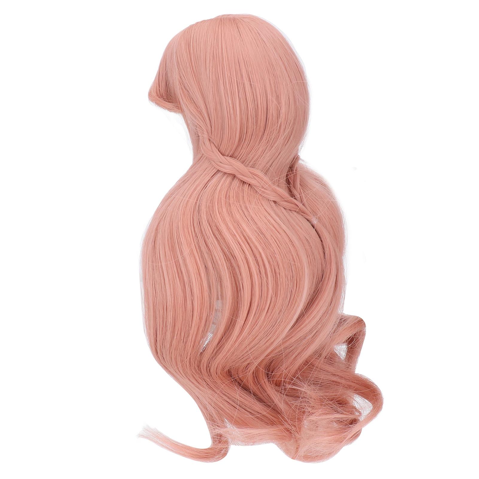 

ES053 Кукольный длинный парик, мягкие вьющиеся волосы для кукол длиной от 8 до 9 дюймов, детский подарок на День защиты детей, цвет моркови