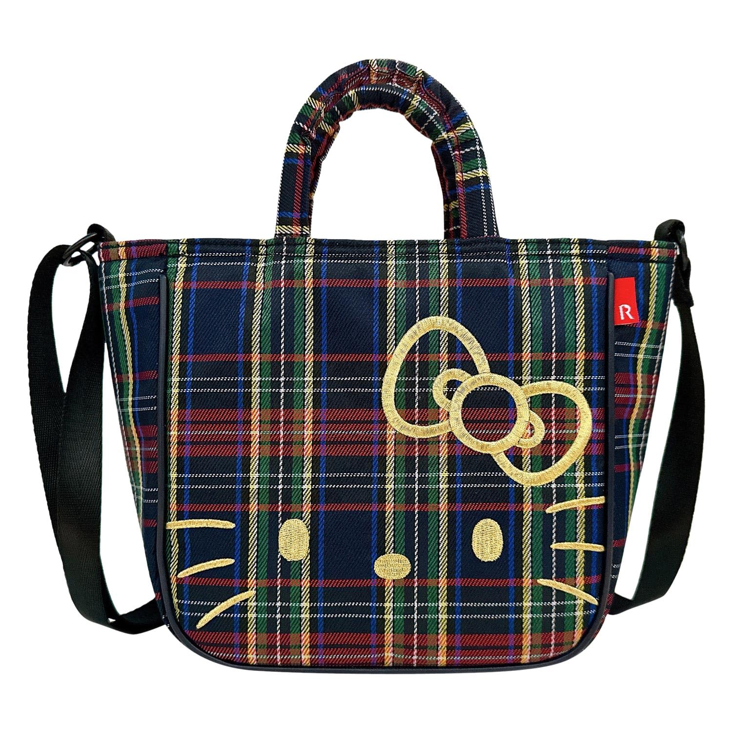 

Sanrio Hello Kitty Shoulder Tote Bag ROOTOTE Sanrio 2-Way (Yellow Check)
