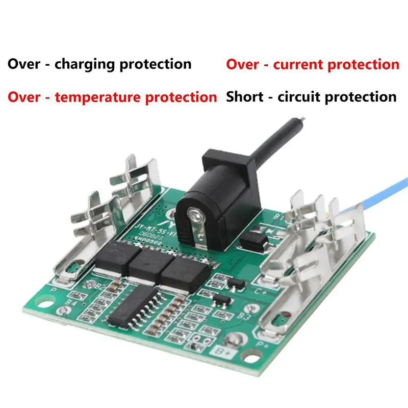 Plastic Battery Plastic Case Diy For 18650 Makita Nylon Shell Battery Board Caseelectric Drill Case Black Circuit Board