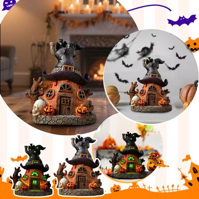Halloween Resin House House Ornaments Festival Products Home Decoration Crafts