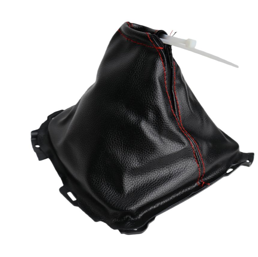 YISONG Genuine Leather/Faux Leather Microfiber Coated Car Shift Knob Dust Cover for Manual Transmission Gear Shift чёрный