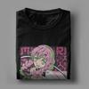 Mitsuri Kanroji Demon Slayer T-Shirt für Herren Love Hashira Neuheit Baumwoll-T-Shirts Rundhals Kurzarm T-Shirts Druck Kleidung