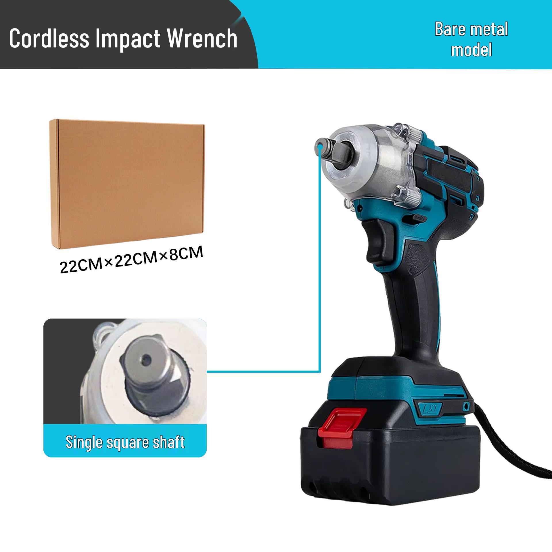 

Компактный бесщеточный электрический гайковерт с литиевой батареей и зарядным устройством