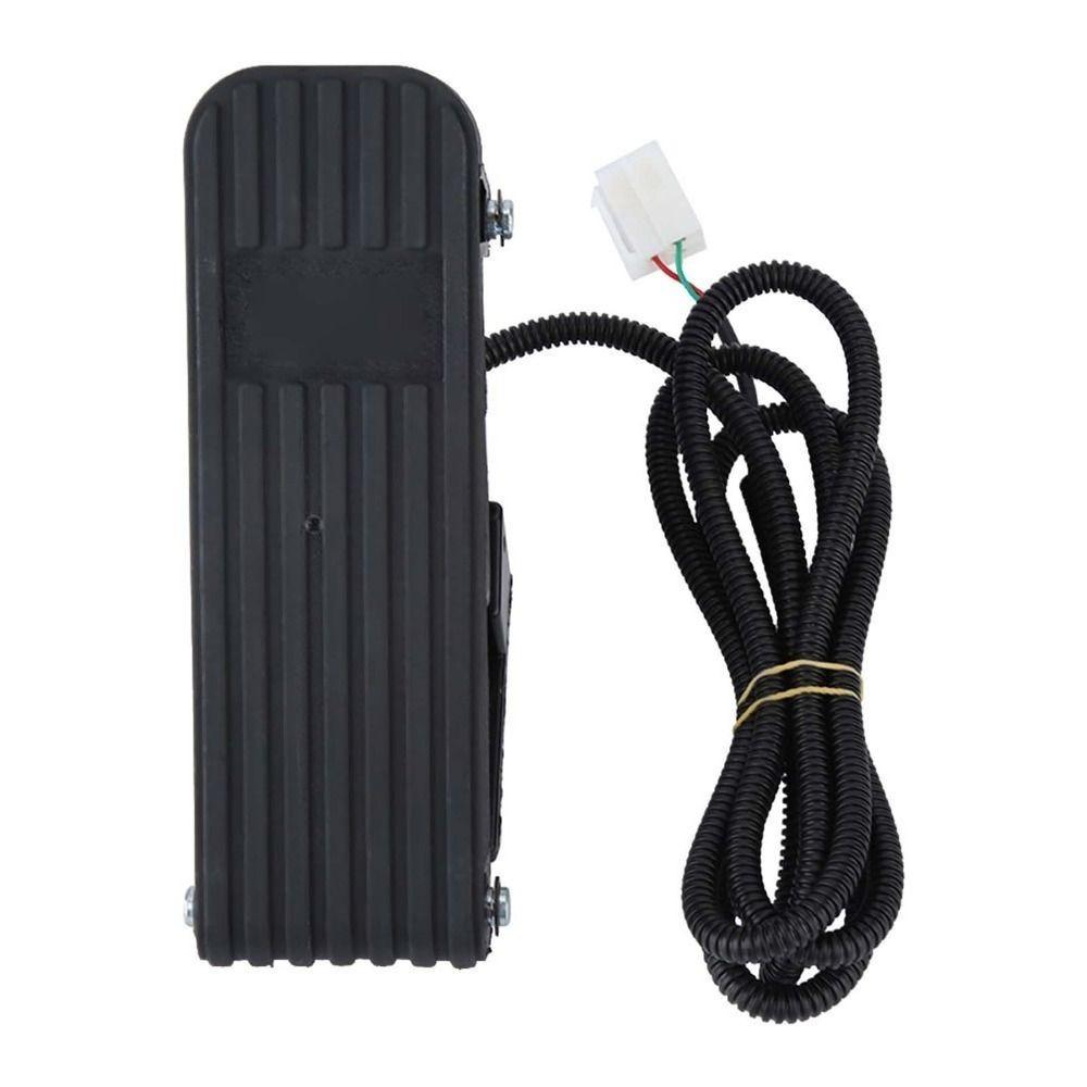 

Durable 3Pin Connector Foot Pedal Throttle ABS 1.65m Cable Scooter Throttle Black Electric Bike Throttle Dirt Bike чорний