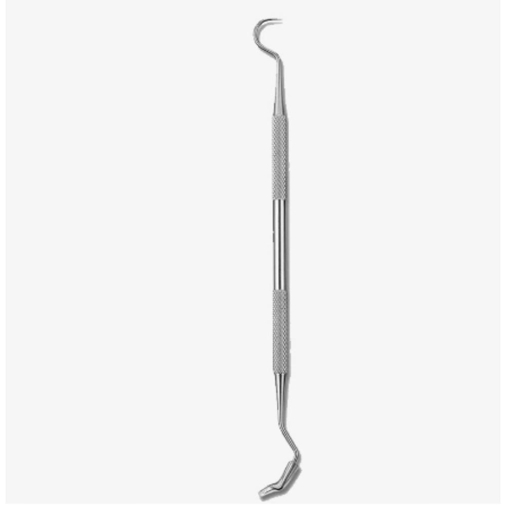 6-piece setSteel Dentist Clean Tools Dental Mirror Double Probe Sickle Hoe Tooth Cleaner Dental Tool Tooth Care Tool Kit