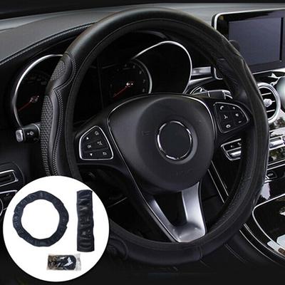 1 Pz Universale Auto Coprivolante Pelle Traspirante Antiscivolo 38Cm