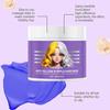 Deep nourishing purple hair mask moisturizing, smooth and easy to comb without knots, reducing frizz and silky hair mask 100g