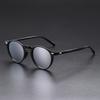 New Vintage Round Sunglasses UV400 Protection Sturdy Metal Frame Fashion Eyewear for Men Trendy Sunscreen Shades