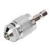 Keyless Drill Chuck Bit 1Celsius4in Hex Shank Conversion Tool 1.5-6.5mm Quick Screw Driver Drill Adapter Detachable Lightweight for 3 Jaw Electric  