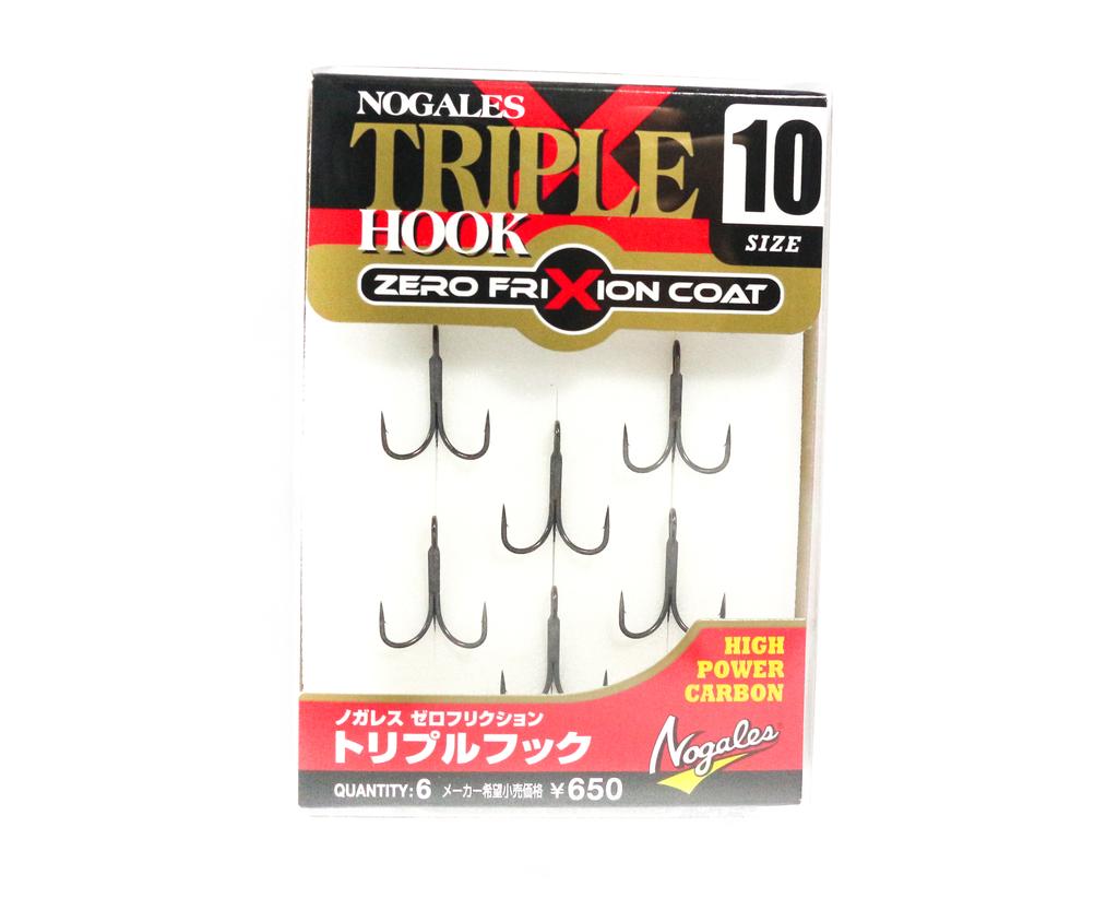 Varivas Nogales Treble Hook Zero Friction Size 10 (0317)