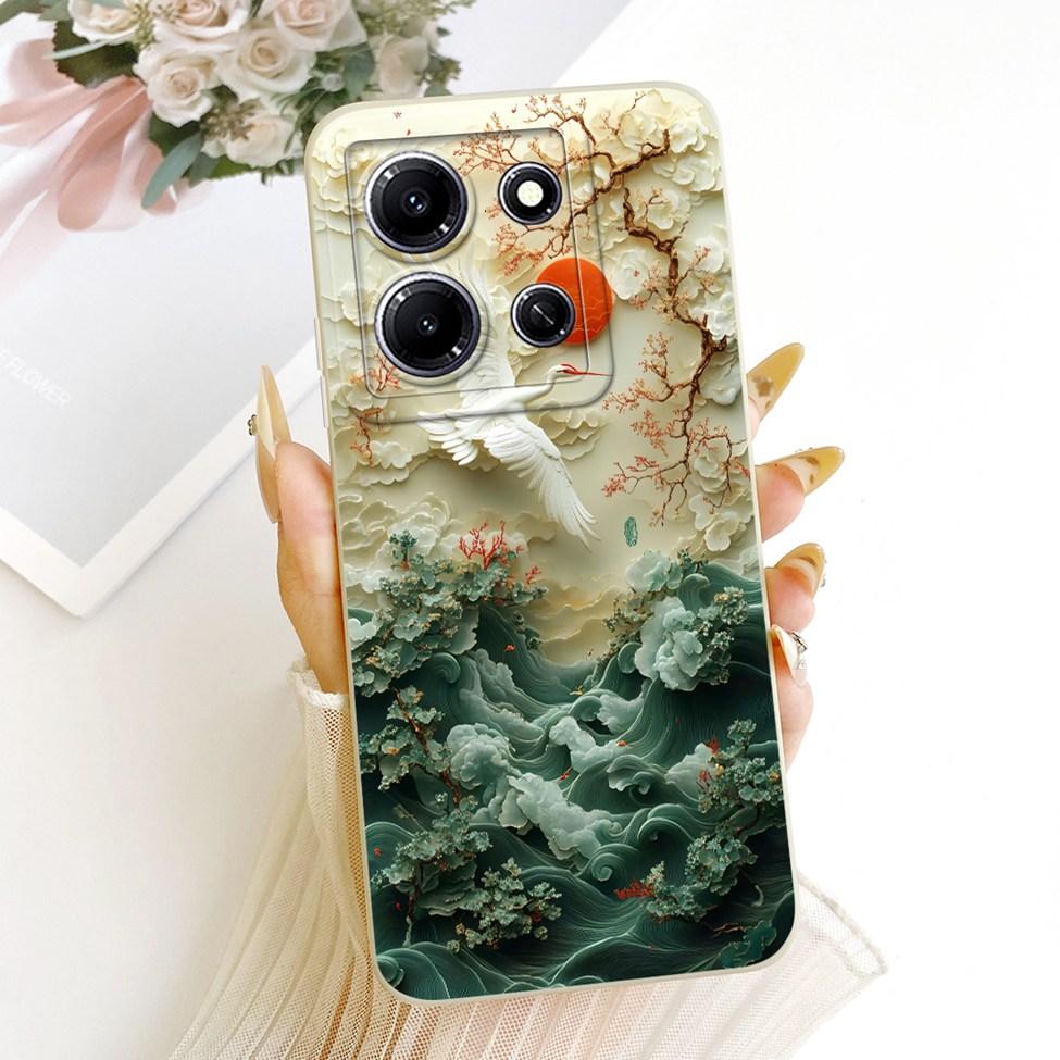 Casing For Infinix Note 30i Cover X6716 Fashion Cartoon Cute Funny Painted Silicone Funda For Inifnix Note 30i Phone Case