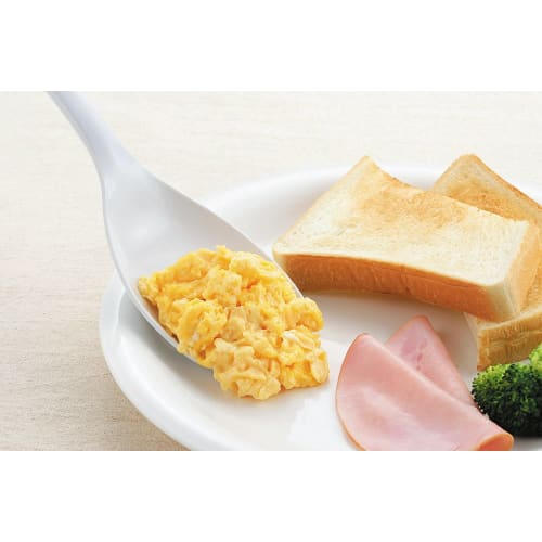 Shimomura Kihan Silicone Cooking Spoons, Large and Small, Set of 2 [Made in Japan] Dishwasher Safe and Heat Resistant, Mix, Scoop, and Scoop with One