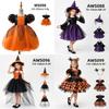 Halloween Princess Dress For Girls With Tulle And Bow For Kids Cosplay Party