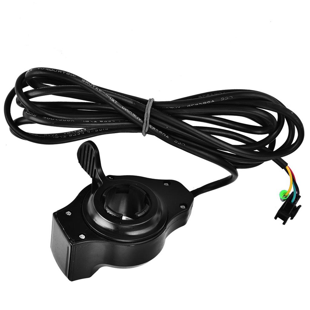 12V 99V, Throttle with LCD Battery Voltage E Bike Gasgriffe   Scooter Thumb for   Display Accessory