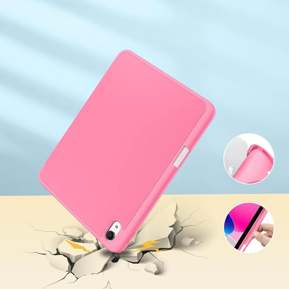 Case for iPad 11" 2025 A16 (11th Gen.) / iPad 10.9" 2022 (10th Gen.), Smartcase, Pink