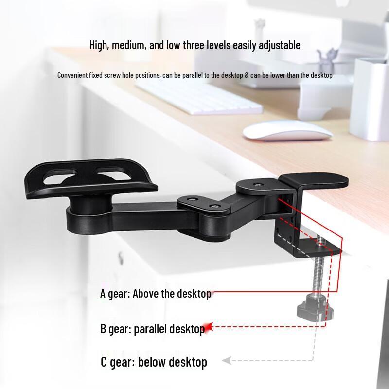 Adjustable Computer Arm Rest & Wrist Support