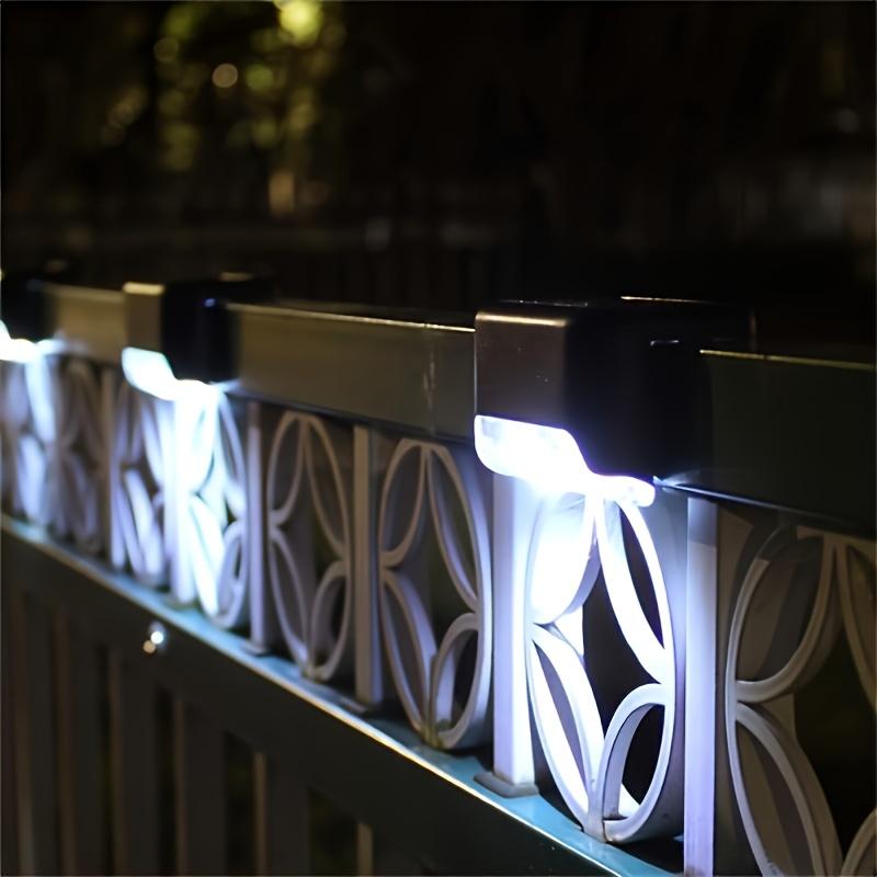 Solar Step Light, Outdoor Step Light, LED Solar Light For Outdoor Stairs, Steps, Fences, Terraces, Yards, Railings, Garden Backyards And Paths