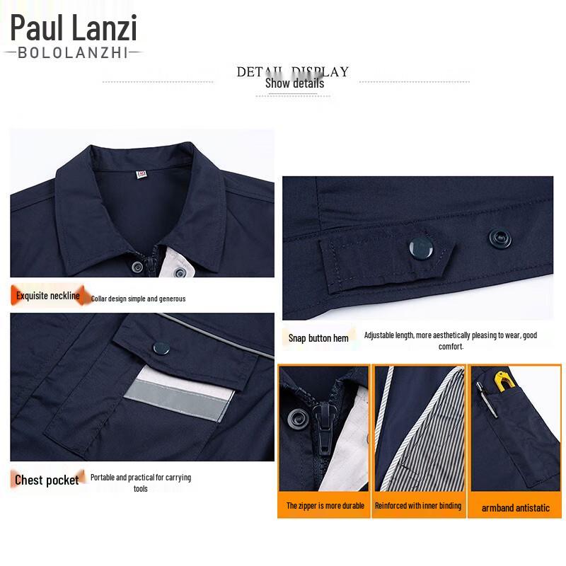 CVC Anti-Static Summer Workwear Set