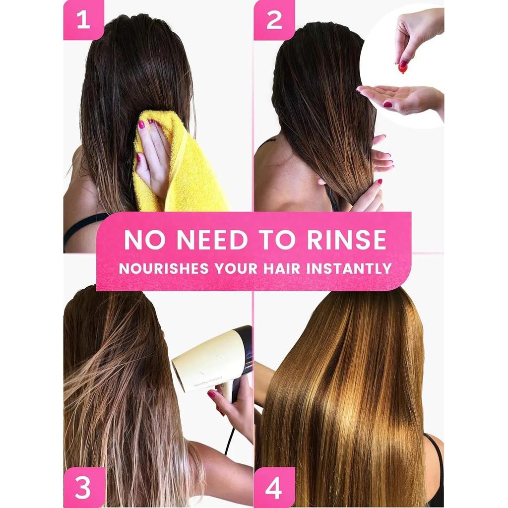 Biotin Hair Soft Candy Hair Care Essence Essential Oil Drops And Smooths To Improve Hairliness