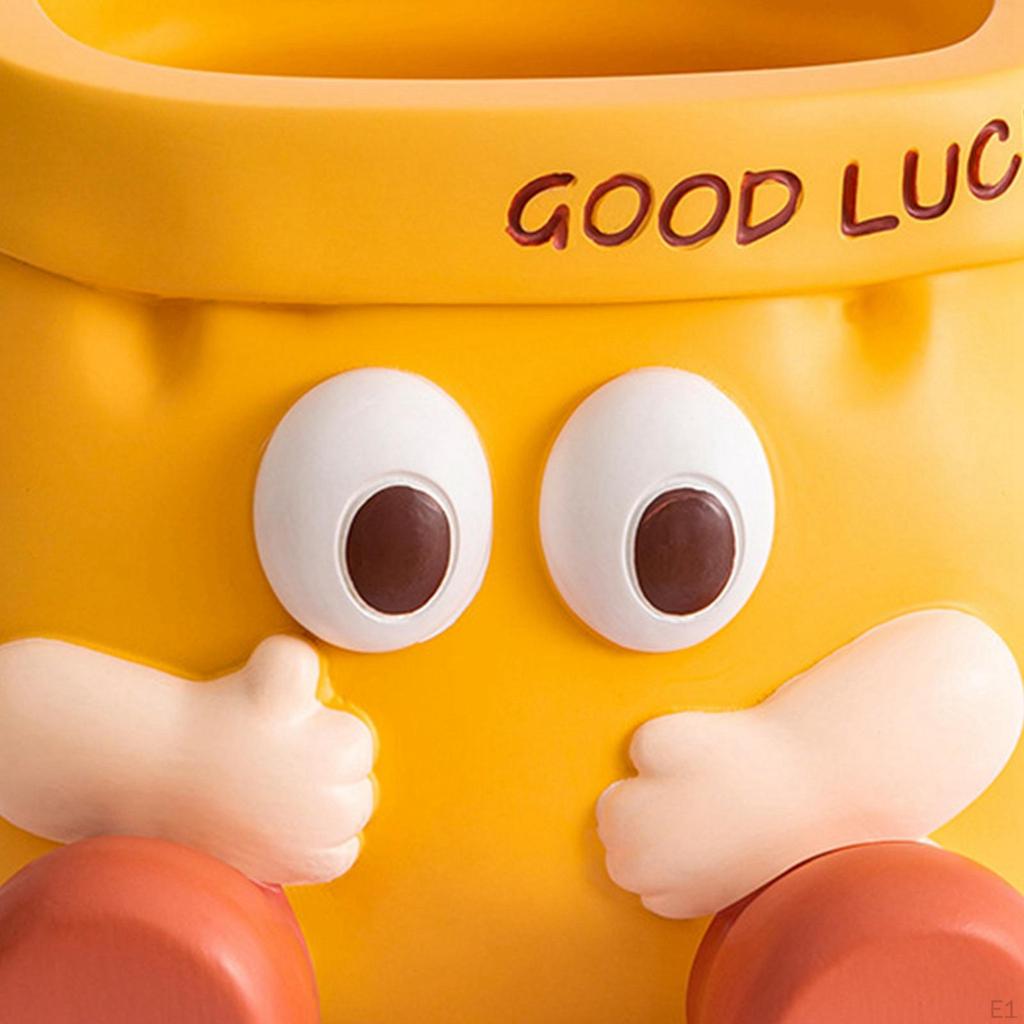 Cartoon Statue Art Craft Ornament Entrance Key Bowl Cute Candy Desktop Storage Container for