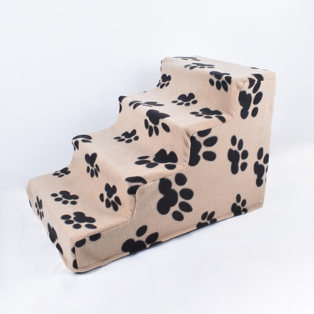 Pet Stairs Dog Steps Non-Slip Removable Washable Ramp Ladder for Small Senior Dogs