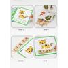Educational Toys 100 PCS See and Spell Learning Toys Matching Letter Spelling Game Sight Words Games Educational