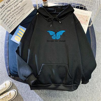 2025 Trendy Women's Casual Printed Hoodie - Hot Selling, Loose Fit for Students