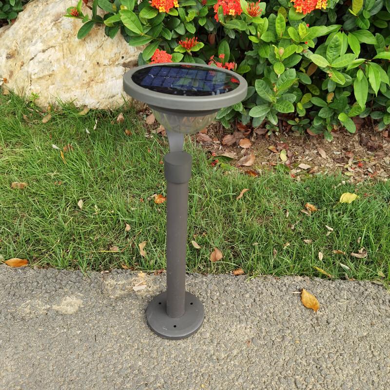 Solar Powered Stainless Steel Outdoor Lawn Lamp