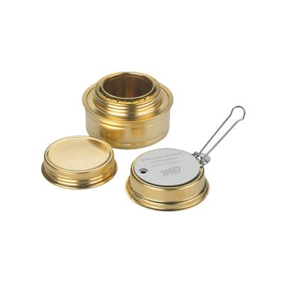 Brass Alcohol Burner Camping Stove with Variable Temperature Control [Parallel Import]