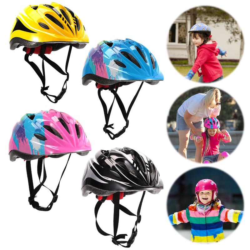 Kids Skateboard Scooter Helmet Bicycle Sport Protective Gear Set Knee Elbow Pad with Wrist Guards for Boys Girls Skiing Helmet