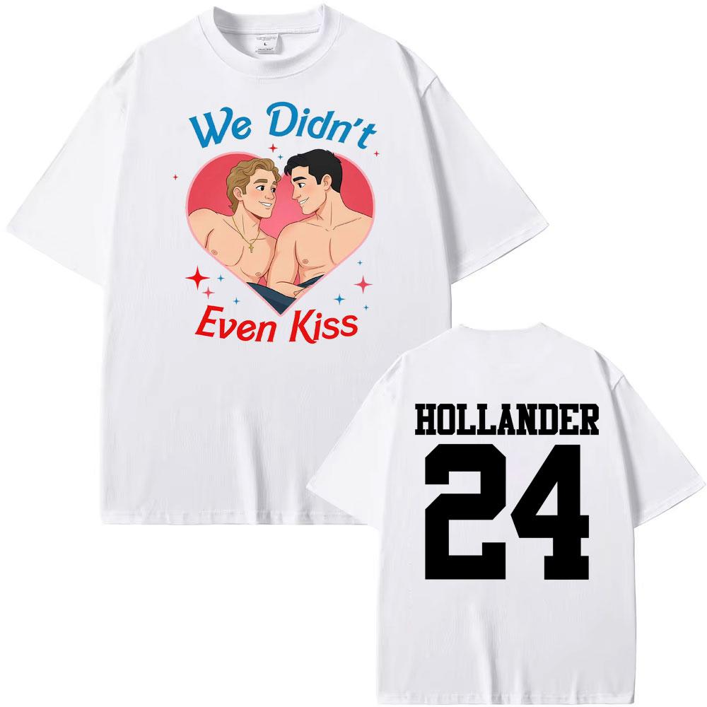 Heated Rivalry We Didnt Even Kiss Heart Tshirt Men Women Harajuku Retro Oversized Summer Shirt High Quality Hoodie Tshirts