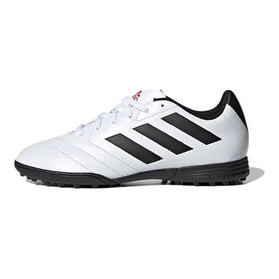 VII TF J Comfortable Versatile Durable Low-Top Kids Soccer Shoes Kids Soccer Shoes White Black EF7251