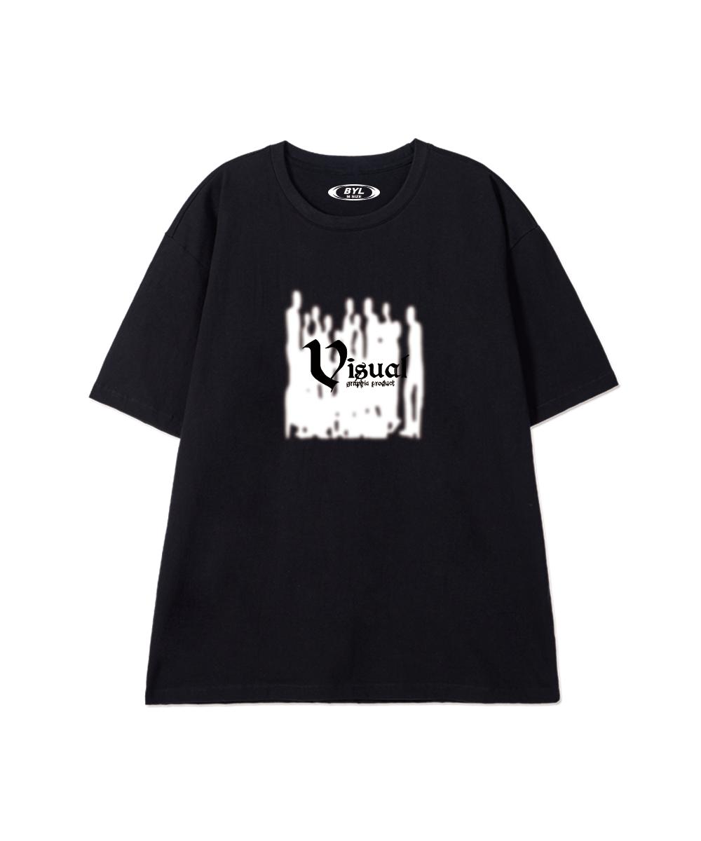 Biel Shadow People Short Sleeve T-Shirt Black M