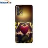 Für Samsung A52S 5G Hülle Niedliche Maus Blume Bemaltes Cover Klare Silikon Handyhülle Für Samsung Galaxy A52 A 52 52S 5G Weiche Taschen