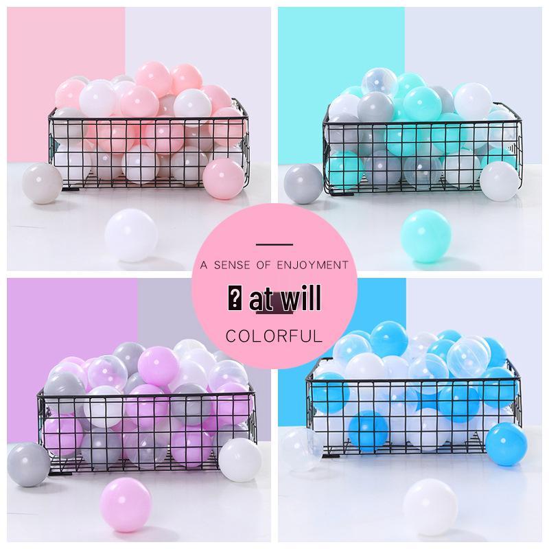 Ocean Ball Eco-friendly PE Material, Thickened, 5.5CM/7CM/8CM, Various Packaging, Rich Colors, Free Shipping