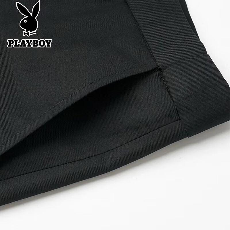 PLAYBOY Men's Slim Fit Business Formal Suit Set