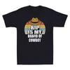 Rip Is My Brand of Cowboy Funny Saying Gift Vintage Men's Short Sleeve T-Shirt