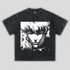 Berserk Griffith Spaudinio Marškinėliai Vyrams Moterims Skalbti Per dydį Y2k Gatvės Stilius Harajuku Vasariniai Trumpomis Rankovėmis Medvilniniai Moteriški Vyriški Drabužiai