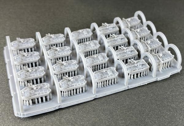 Firestarter 1/700 Modern American Stryker Set 3 Slat Armor Resin Kit FS-MUS15 (Combat Vehicle)