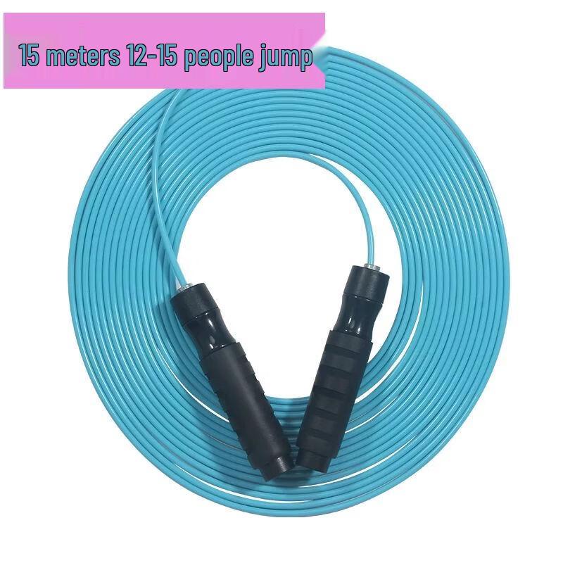 Jianli Team Sports Long Jump Rope with Steel Wire Core