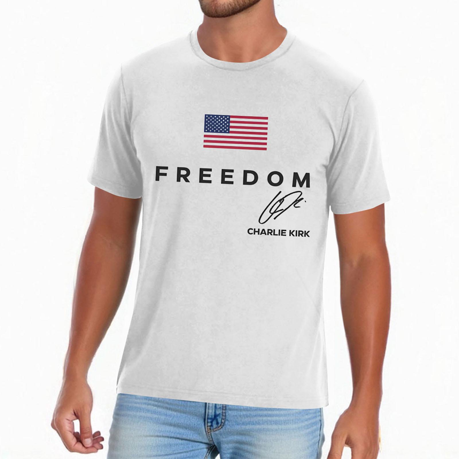 

Мужская повседневная футболка с принтом, с круглым вырезом S белый