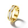 Eenvoudige 925 Zilver Gecertificeerde Moissanite Heren Trouwring Romantische Koppels Verlovingsringen Dames Sieraden
