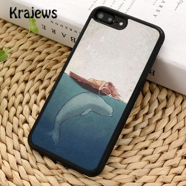 Kryt na telefon Krajews Killer Whale Orca Under Water pro iPhone 14 6s 7 8 plus X XR XS 11 12 13 pro max Samsung S21 S22 ultra