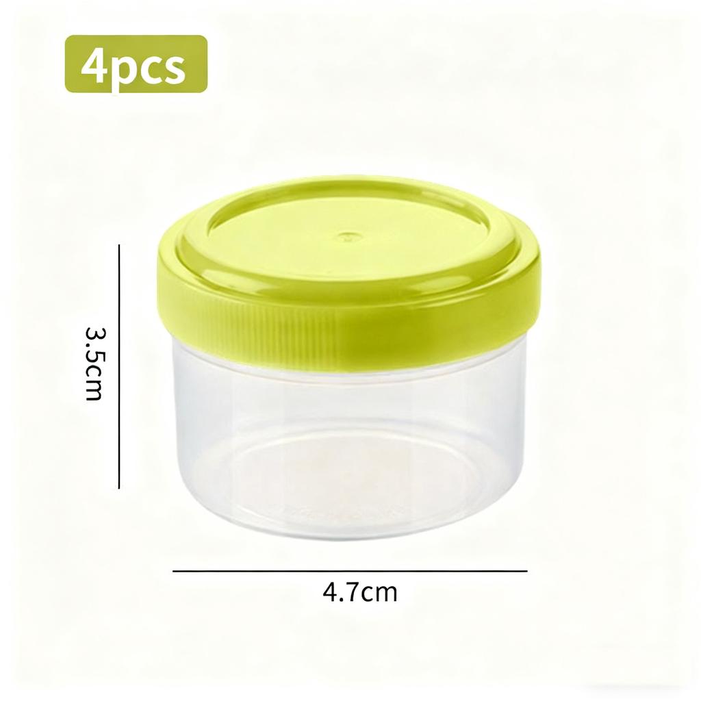 Mini Portable Seasoning Squeeze Bottles for Jam Sauces and Barbecue Seasonings Airtight Lids Kitchen Storage Kitchen Tool