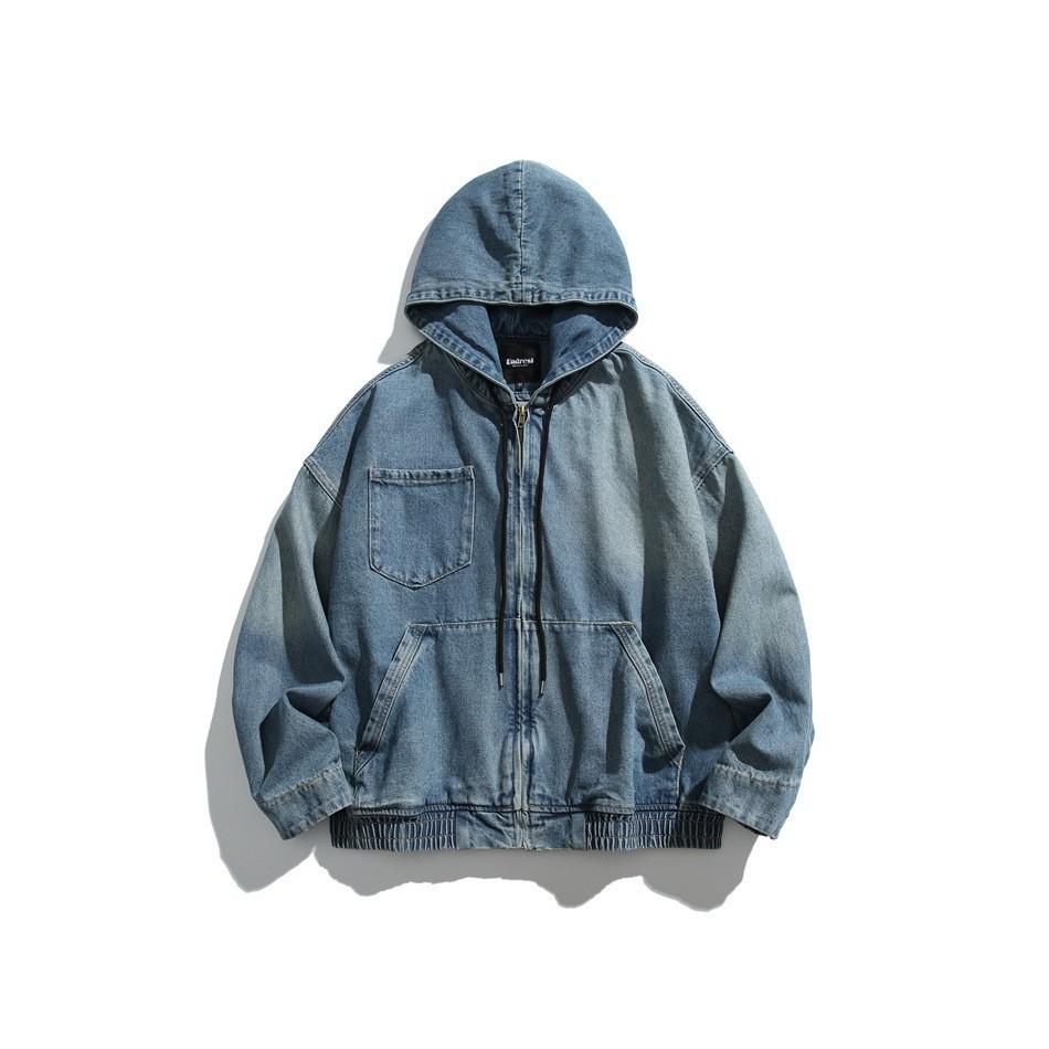 UNDREST Retro Salāpīta Džinsa Jaka Unisex
