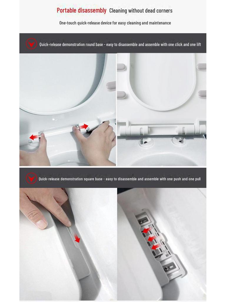 Abattant WC épais universel - Vintage, protection UV, accessoires ménagers