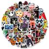 50PCS Classic Horror Movies Graffiti Stickers for Bicycle Hand Account Pencil Case Decals BulingBulingStickers Store