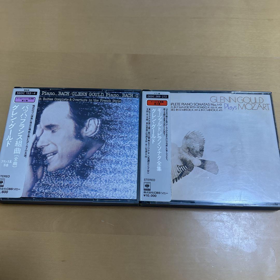

[USED] Out of print 2 CD set Glenn Gould Bach & Mozart 6CD domestic early edition