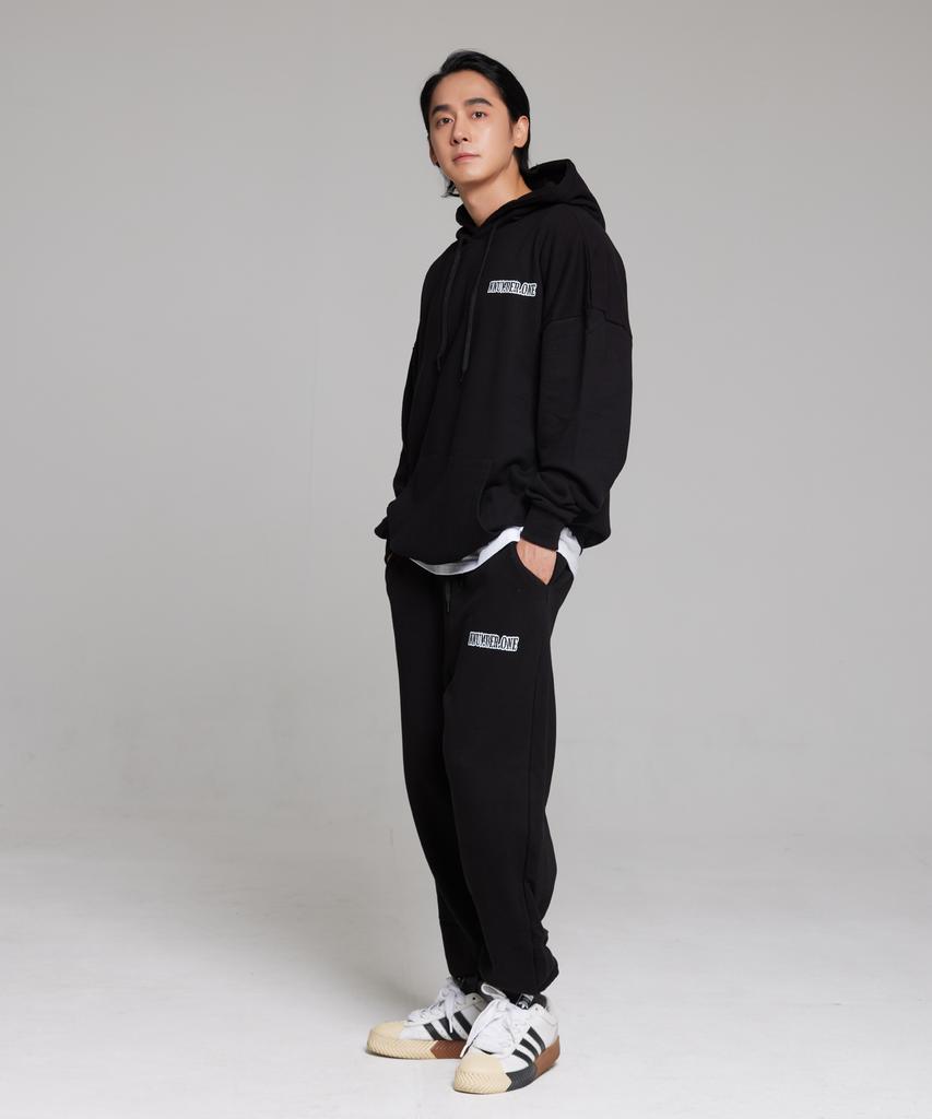 CREAM SODA LAB Lab Nno1 Logo Training Jogger Pants Black